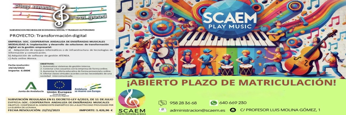 Abierto plazo de matriculación