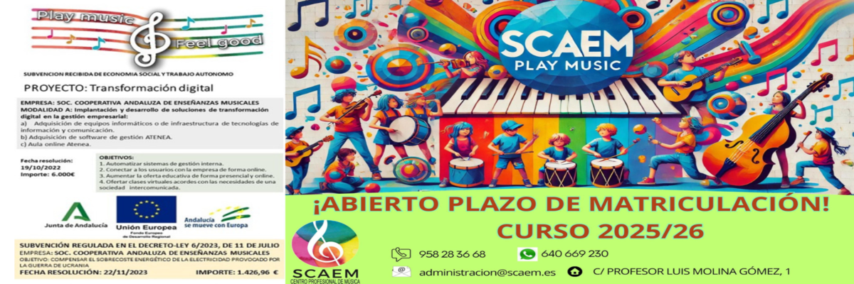 Abierto plazo de matriculación